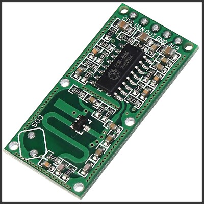 RCWL-0516 Bewegungsmelder Radar Sensor Mikrowelle Induction für Arduino Raspyb.