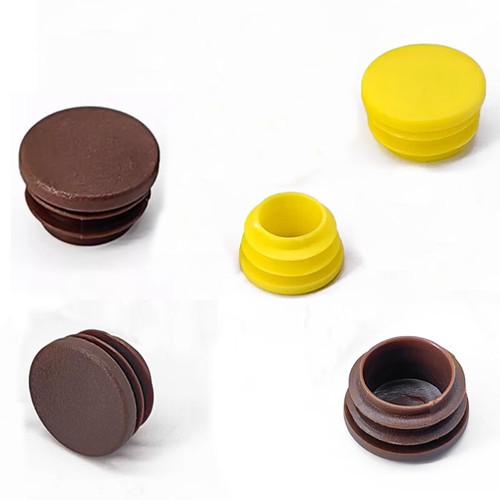 Round Plastic Tube End Caps Insert Bungs Blanking Plugs Stoppers Chair Feet Leg - Picture 3 of 116