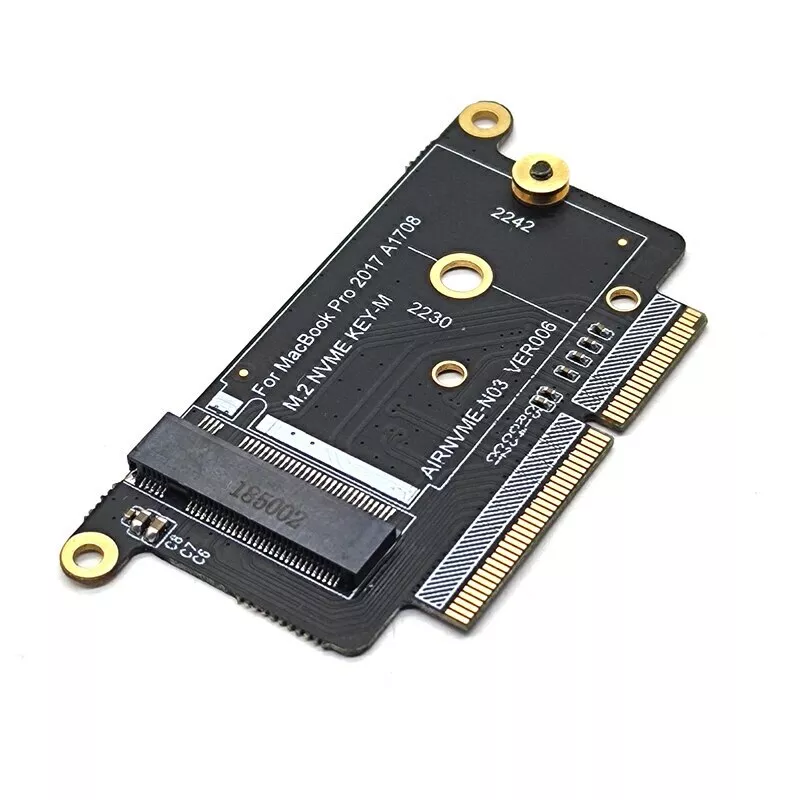 skandaløse direkte Læs NVMe SSD To A1708 SSD Adapter for Apple Macbook Pro Retina 13" A1708 2016 2017 | eBay skandaløse direkte Læs NVMe SSD To A1708 SSD Adapter for Apple Macbook Pro Retina 13" A1708 2016 2017 | eBay