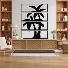 Palm Metal Wall Art, Wall Decor, Wall Hangings, Livingroom Home Decor