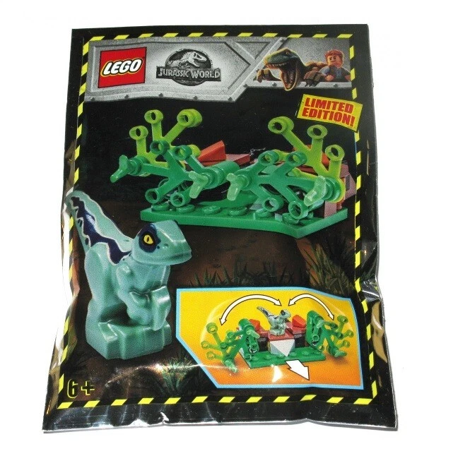 LEGO Jurassic World Baby Raptor paquete de láminas edición limitada paquete de láminas 121903