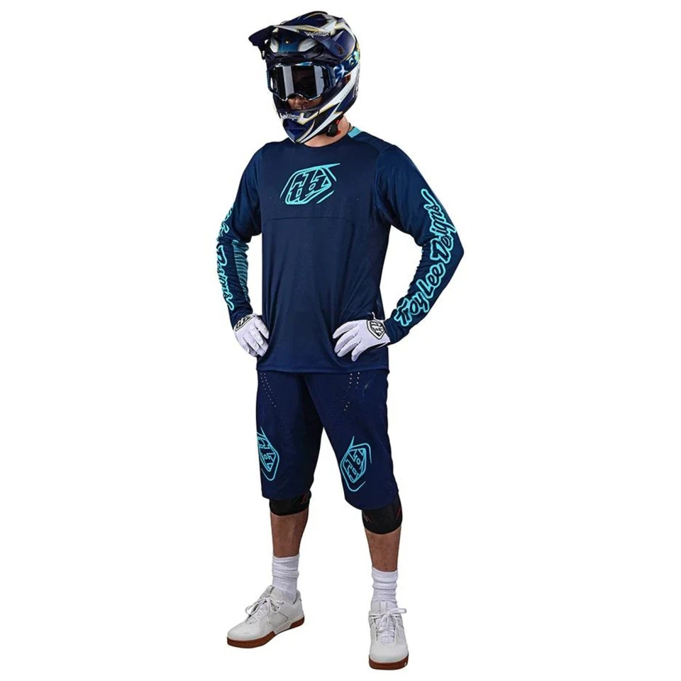 Pantalones Cortos Troy Lee Designs TLD Sprint BMX MTB Equipo de Descenso Mono - Azul Marino ENVÍO EN 3 DÍAS Foto 2 de 4
