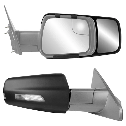 Snap & Zap Custom Towing Mirror Pair for 19 & up Ram 1500 pick-up 80730