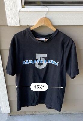 Babylon 5 - Vintage T-Shirt - Medium Large - Single Sided - VGC | eBay