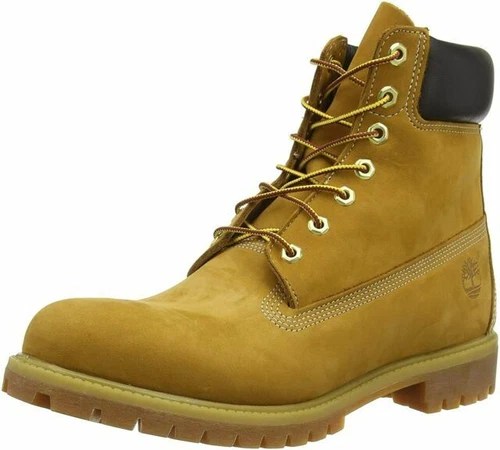Timberland Premium 6-inch Waterproof Men's Boots - Yellow, US 9 Wide