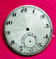 OXFORD Original Vintage Dial from Pocket Watch.Metal. For spare parts.