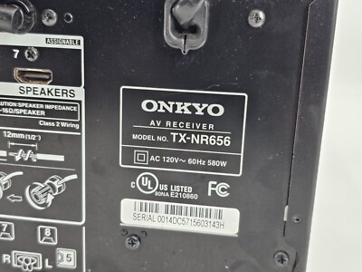 Onkyo TX-NR646 7.2 Channel 4K Dolby Atmos DTS-X Network A/V