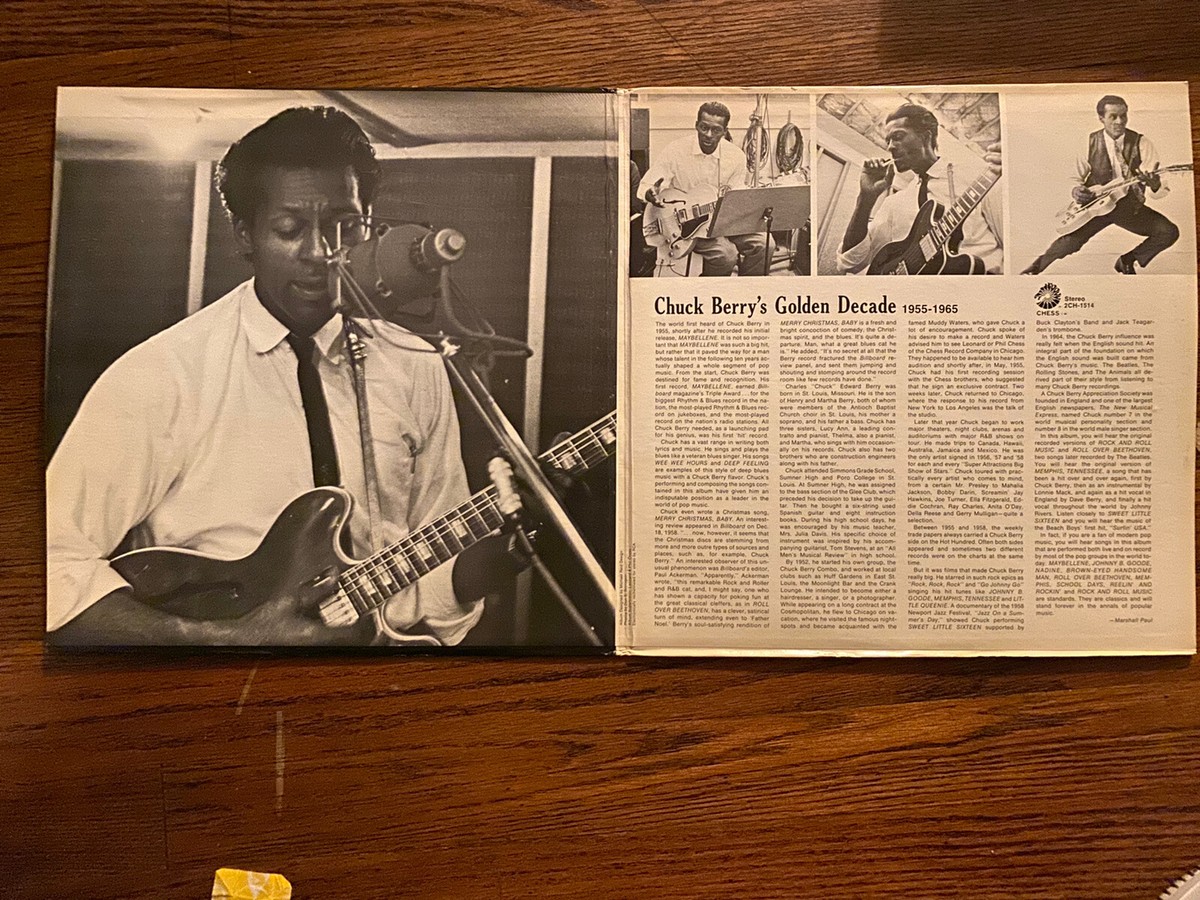 Chuck Berry's Golden Decade Chess Records LPS 1514 D | eBay