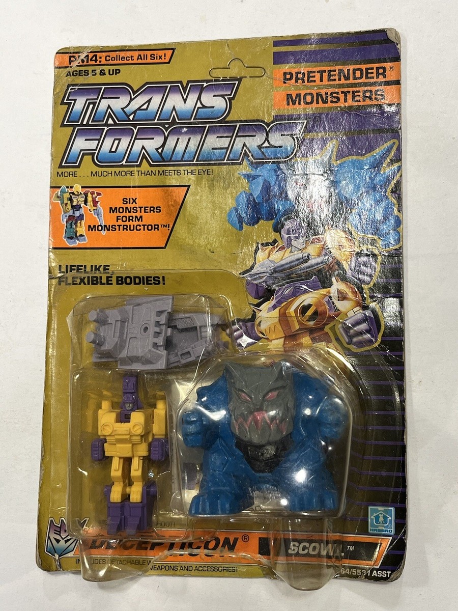 Pretender Monstructor Scowl Mosc Complete Vintage 1989 G1