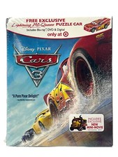 Cars 3 Blu-Ray /DVD Digital  Exclusive Mini Movie Special Edition  Puzzle Car