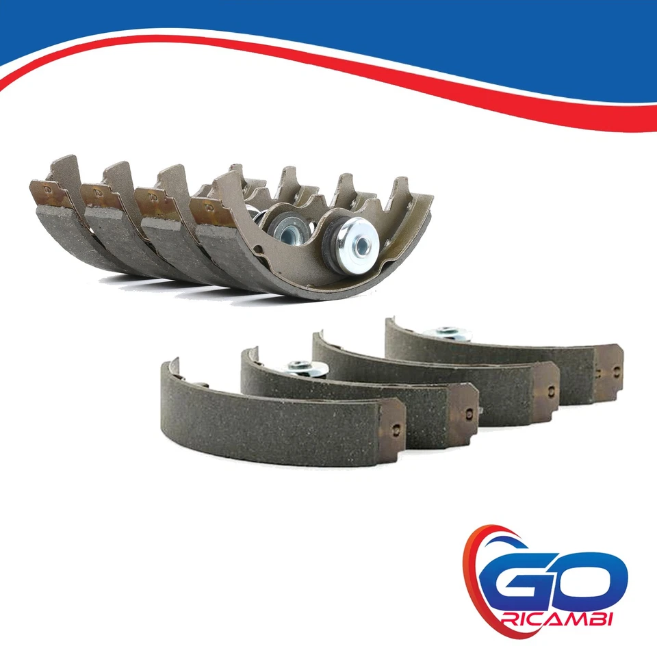 Kit Completo Freni Anteriori Posteriori Ganasce Cilindretti Fiat 126 500 Epoca - Immagine 2 di 4