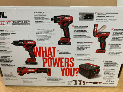 Tool Kit Skil Brushless Combo With Battery And Charger Skil