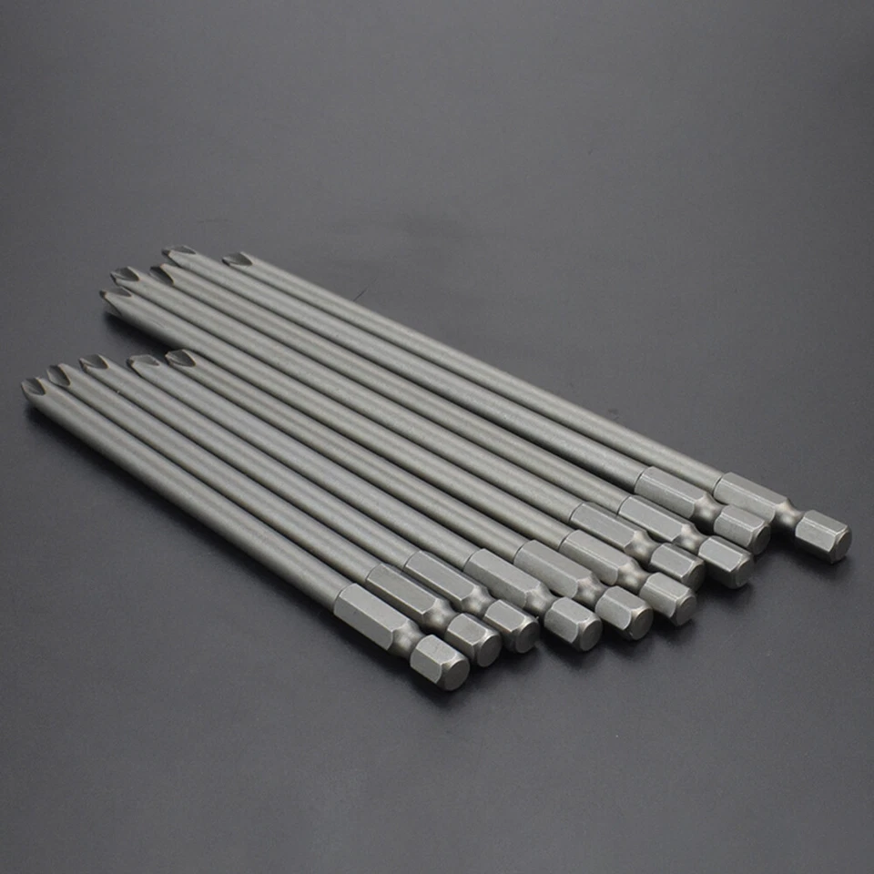50/65/75/100/150-300mm Magnetic Phillips Screwdriver Drill Bits S2 Steel 1.6-6mm - Image 3 of 4