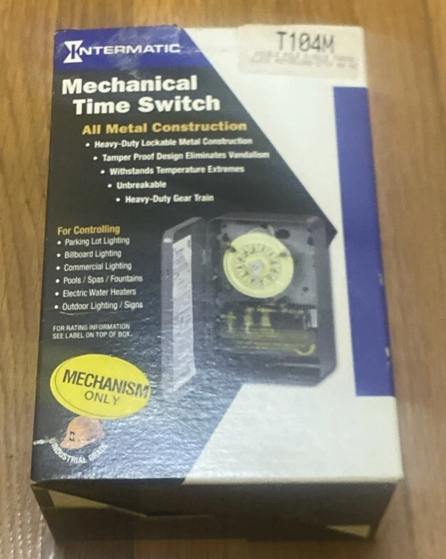 Intermatic T104M Timer Wall Switch New, Open Box