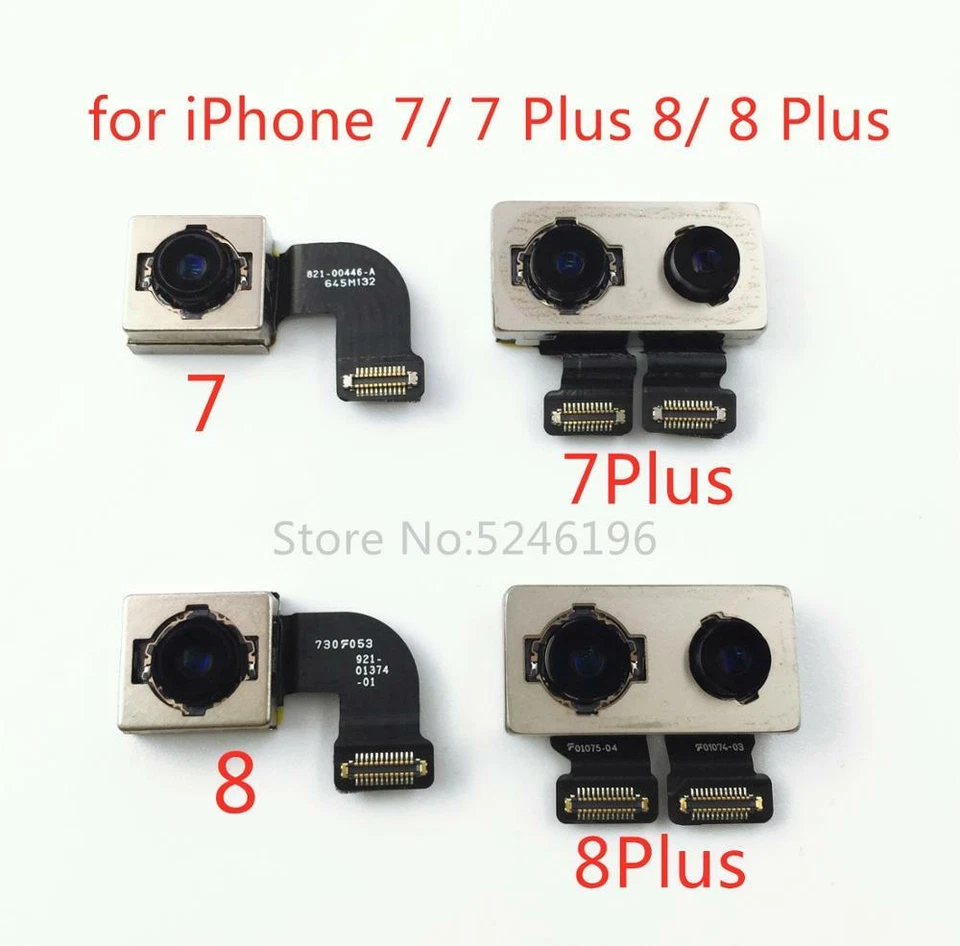 Genuine Back Rear Camera Main Lens Flex Cable Camera For iPhone 7/7Plus/8/8 Plus - Image 2 of 2