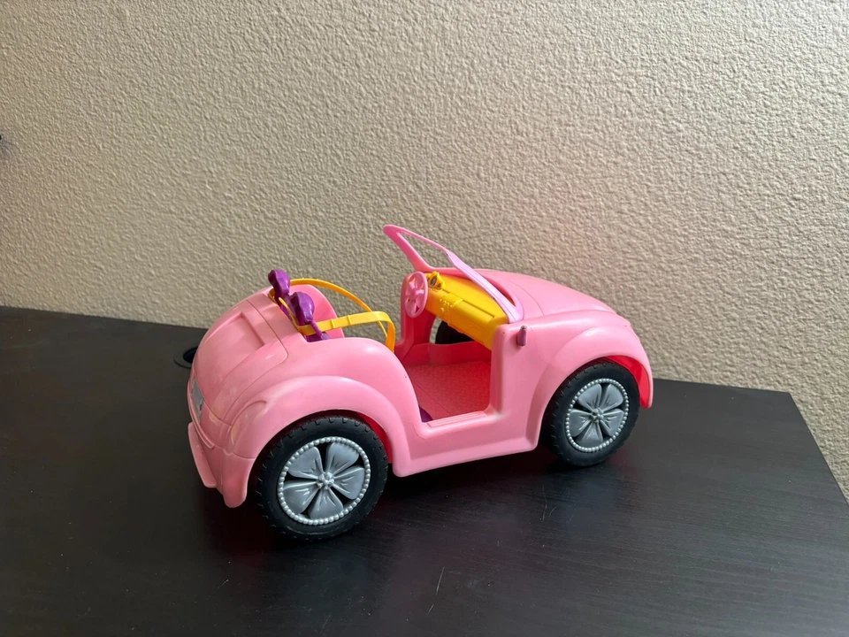 Muñeca Barbie Mattel 2007 rosa surf tropical playa crucero coche vehículo Foto 4 de 4