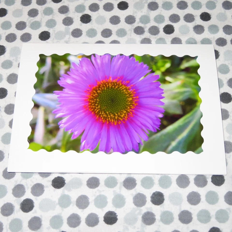 5 GET WELL SOON Floral Photo Cards, 5X7 cards, Floral - Image 3 of 4