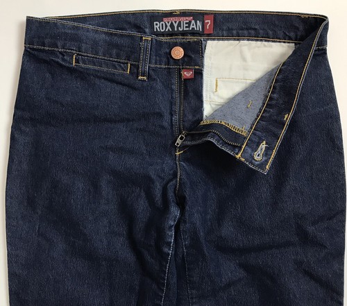 Pantalones de mezclilla oscuros para mujer Roxy talla 7 - Imagen 4 de 7
