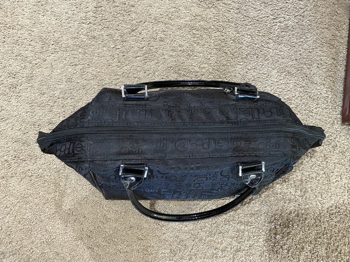 CABOODLES Envy Black Makeup Cosmetics Travel Case Tote Handbag Organizer