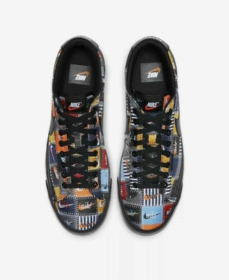 New Nike Blazer Low PRM Patchwork Pack Black Multi-Color CI9888-001 SB Size 10.5 | eBay