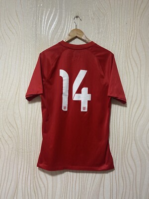 ENGLAND 2014 2015 AWAY SHIRT JERSEY NIKE 589593-600 sz L #14