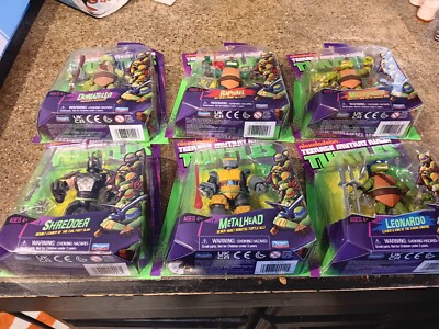 ''RARE'' TEENAGE MUTANT NINJA TURTLES 2012 REISSUE COMPLETE SET OF 6