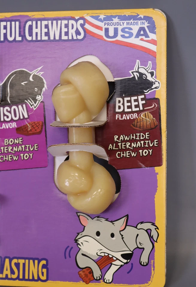 Nylabone Dog Chews for Powerful Chewers - 3 Variety Pack - Image 4 of 4