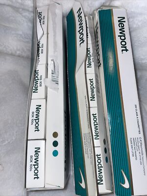 30 Empty Packs Newport Used Empty Cigarette Boxes Packs 3 Cartons No  Tobacco