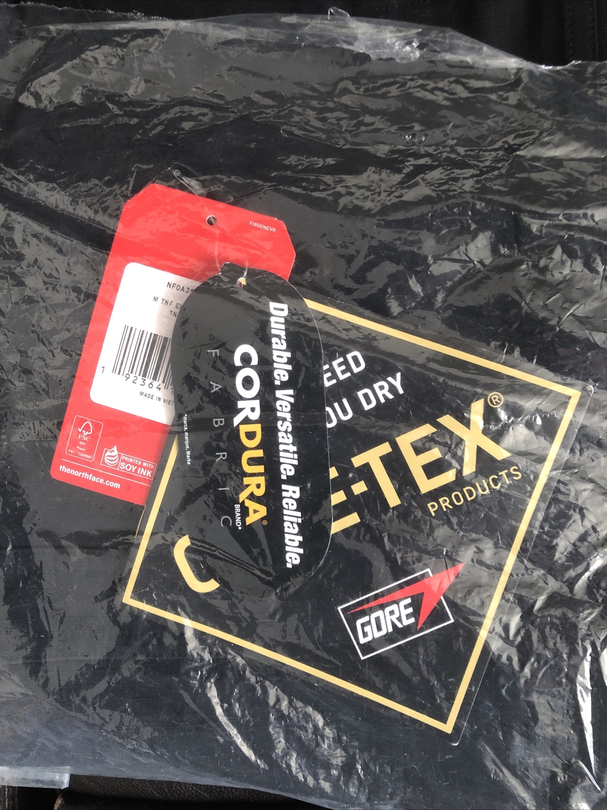 Supreme X TNF Expedition Jacket!Black!Size Small!BNWT!FW18!!100percentVery Rare!D/S! image 5