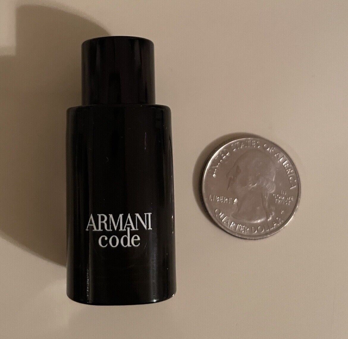 ARMANI CODE EAU DE TOILETTE by GIORGIO ARMANI 0.23 oz MINIATURE