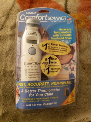 Exergen Comfort Scanner Temporal Thermometer Tat 2000c Accurate