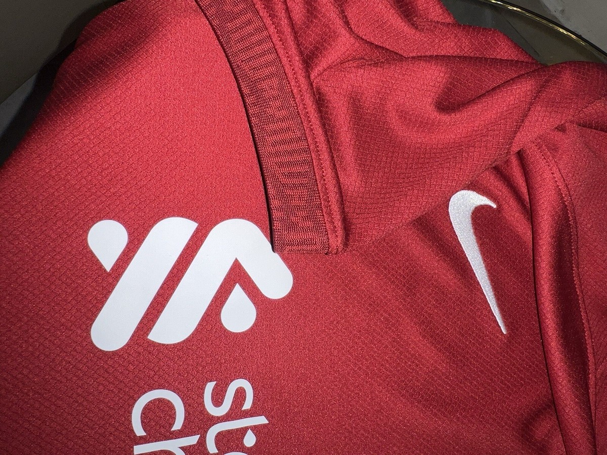 Nike Liverpool FC Red Jersey Home Kit NEW w Tags Men 90$ Retail 22