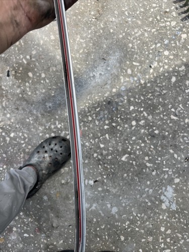 🇯🇵BMW🇩🇪E30 Convertible Front Outer Window Sill Chrome Trim Set *033* - Picture 13 of 23