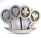 Buckle als Schlagring, Poker, Texas Holdem, Hit and Win, Gürtelschnalle