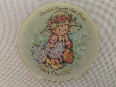Avon ''Cherished Monents Last Forever'' MUTTERTAG 1982 Dekoteller 4''