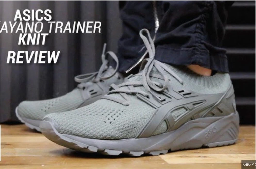 Scarpe da ginnastica uomo Asics Gel kayano in maglia verde agave taglia 8 5