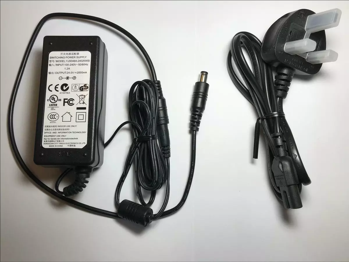 24V 2A Power Supply AC to DC Adapter