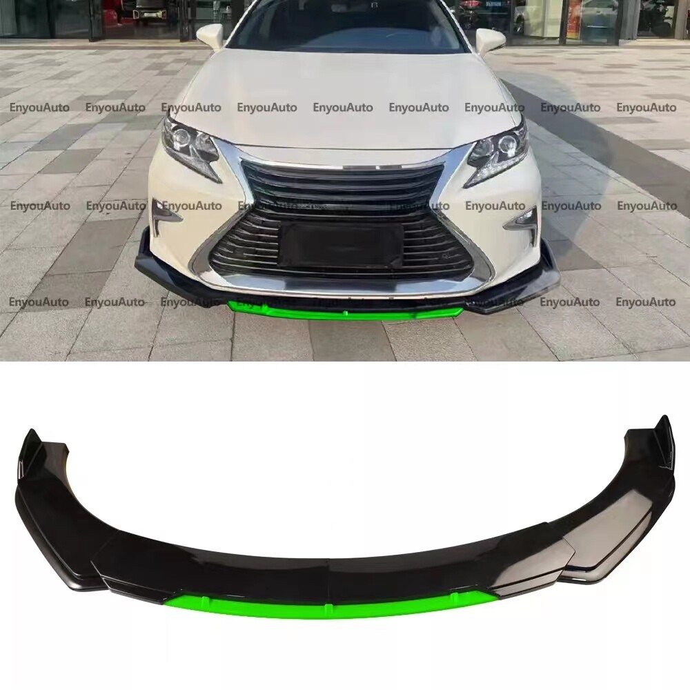 Lexus GS300 GS350 Gloss Black Green Front Bumper Lip Spoiler Splitter