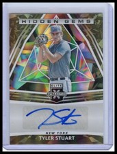 2022 Panini Elite Extra Edition #HG-TS Tyler Stuart Hidden Gems Signatures Black
