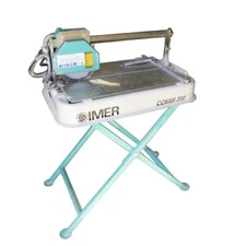 IMER TILE WET SAW - SEGATRICE COMBI 200 WITH STAND