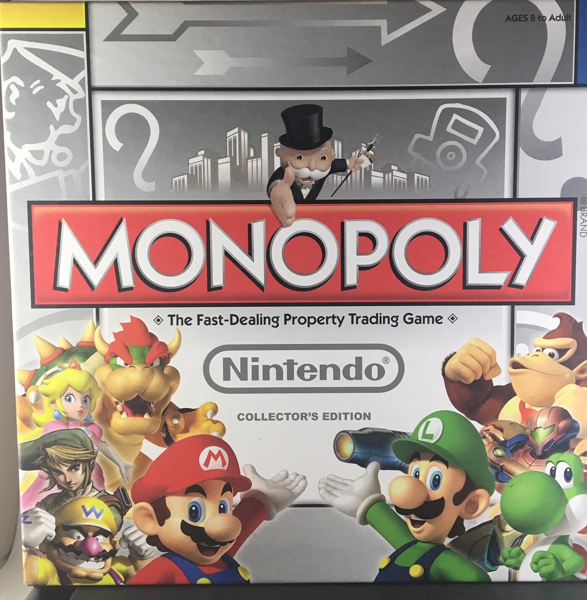 Nintendo Monopoly Collector's Edition Parker Brothers Complete
