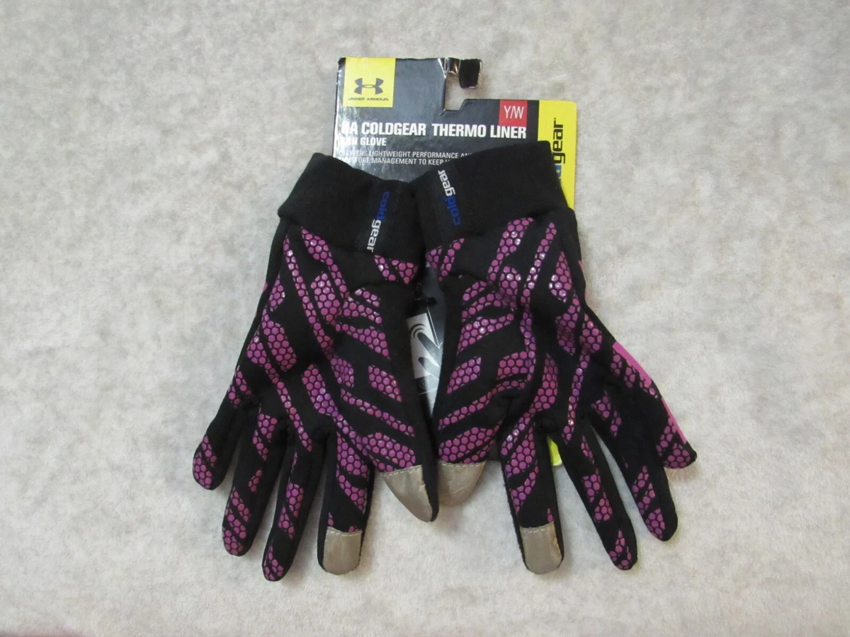 Under armour cold cheap gear running gloves