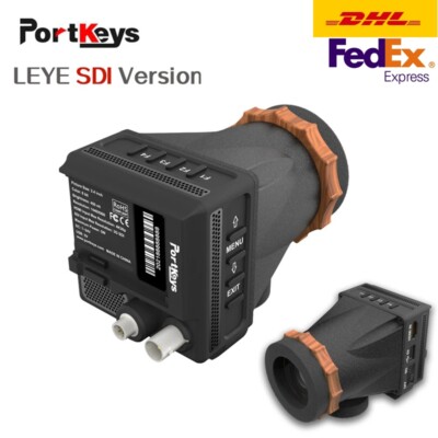 PortKeys LEYE 4K SDI Electronic Portable Viewfinder with 2.4 inch LCD 3D LUT EVF