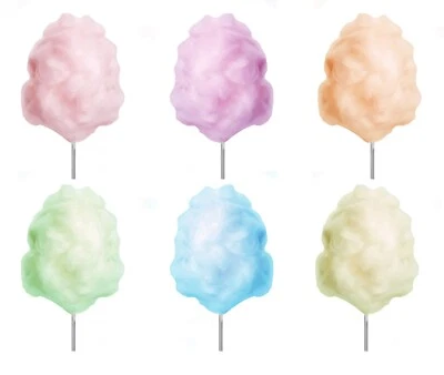 PIXIDUST Cotton Candy Flossine-13 Flavors Mix! Makes 13 Pounds/Up to 416 Cones!