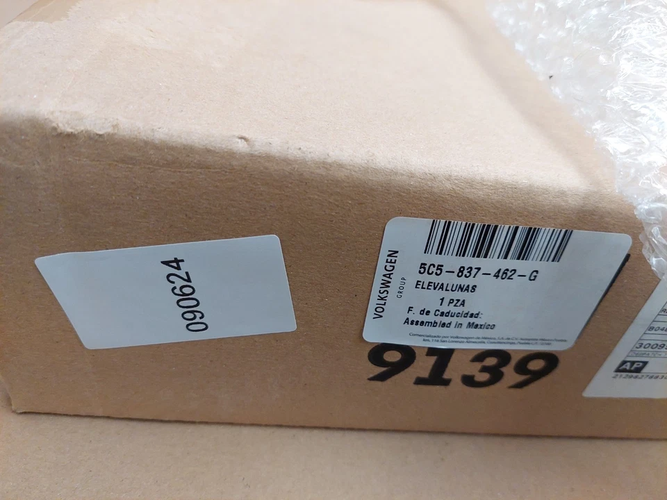 VW Beetle Front Right Door Window Regulator 5C5837462G 2012-2019 Genuine NEW - Image 4 of 4