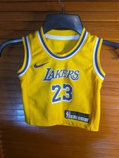 Lebron James Los Angeles Lakers Nike Engineered Jersey Size Youth 24 Months 24M