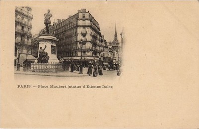 Old postcard Paris 5th - Place Maubert (52522)