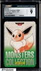 1996 VINTAGE Pokemon Bandai Carddass Part 2 Green Eevee CGC 9 MINT