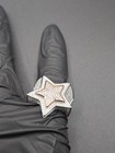 925 Sterling Moissanite SOLID Silver 3D Star Ring Size 10 — photo 2