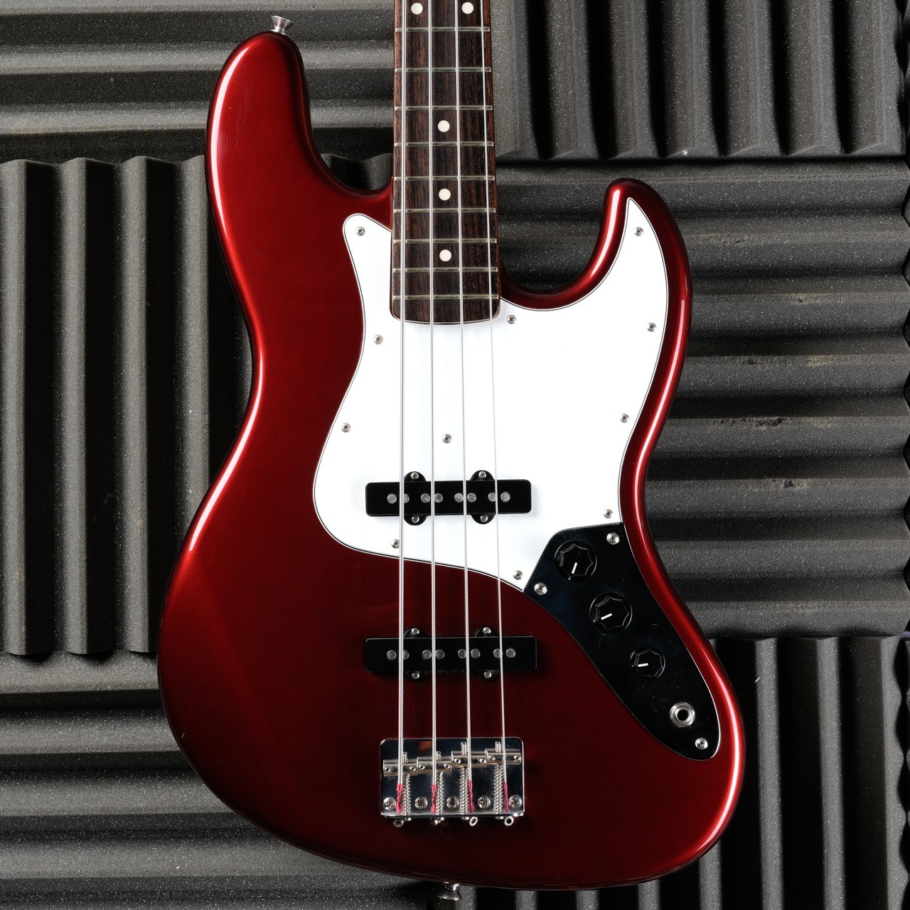 Fender JB62M Medium Scale (32") Jazz Bass Reissue MIJ - 2010 - Old Candy Apple R